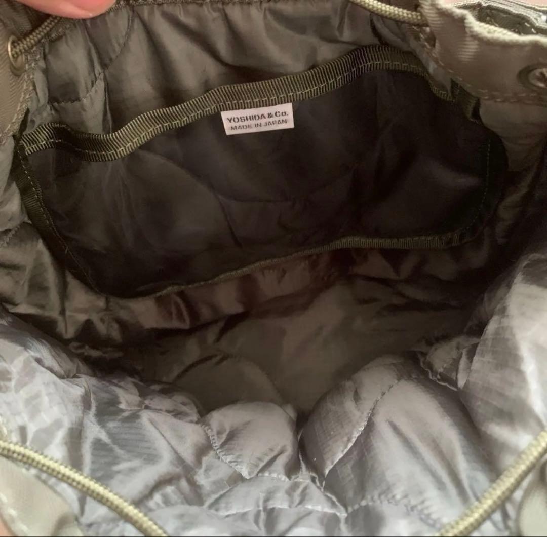 ★超美品★ ポーター HYKE コラボ tool box small オリーブ