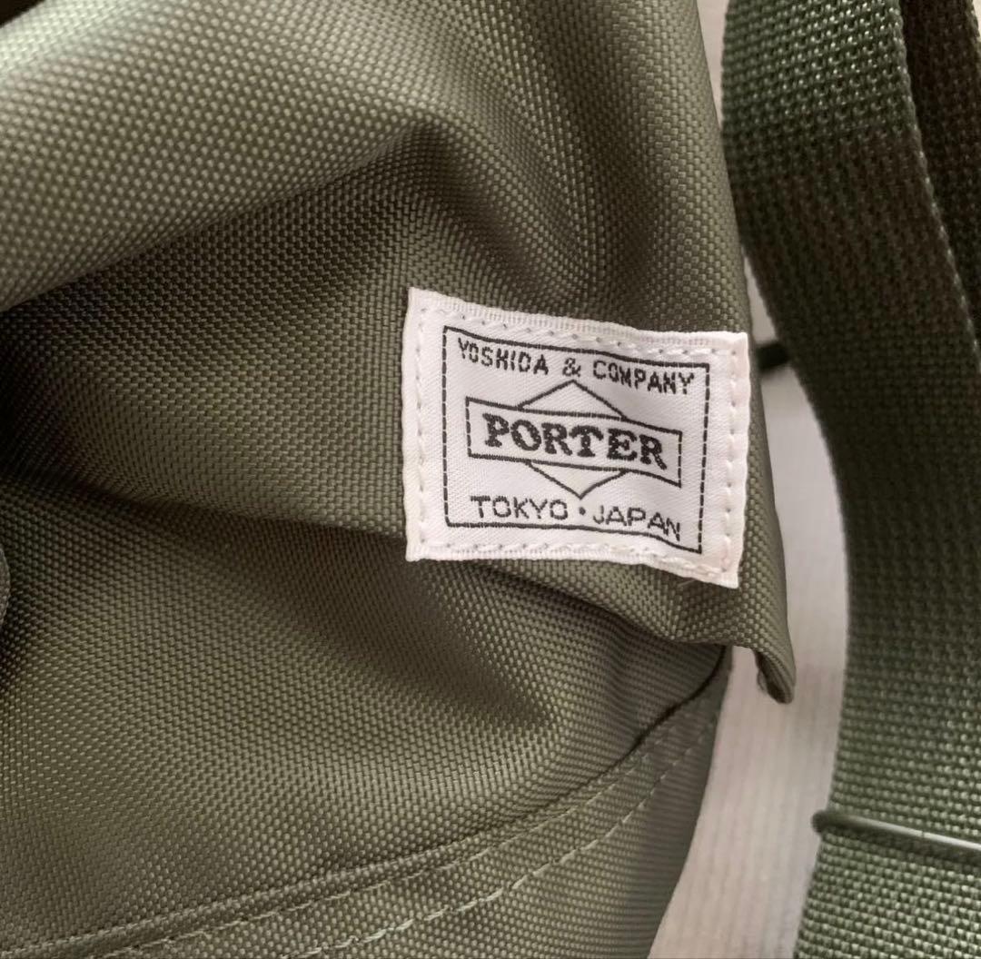 ★超美品★ ポーター HYKE コラボ tool box small オリーブ