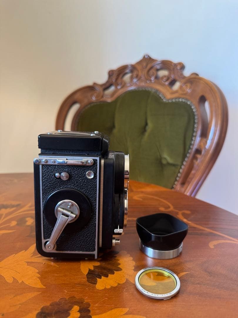 希少・完動品】PRIMO-JR 二眼レフカメラ 東京光学 127フィルム付