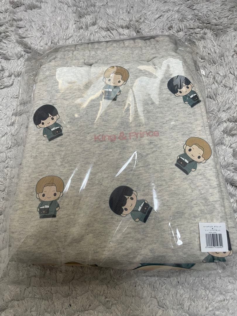 キンプリ ポップアップ ルームウェア スウェット＆ショートパンツ