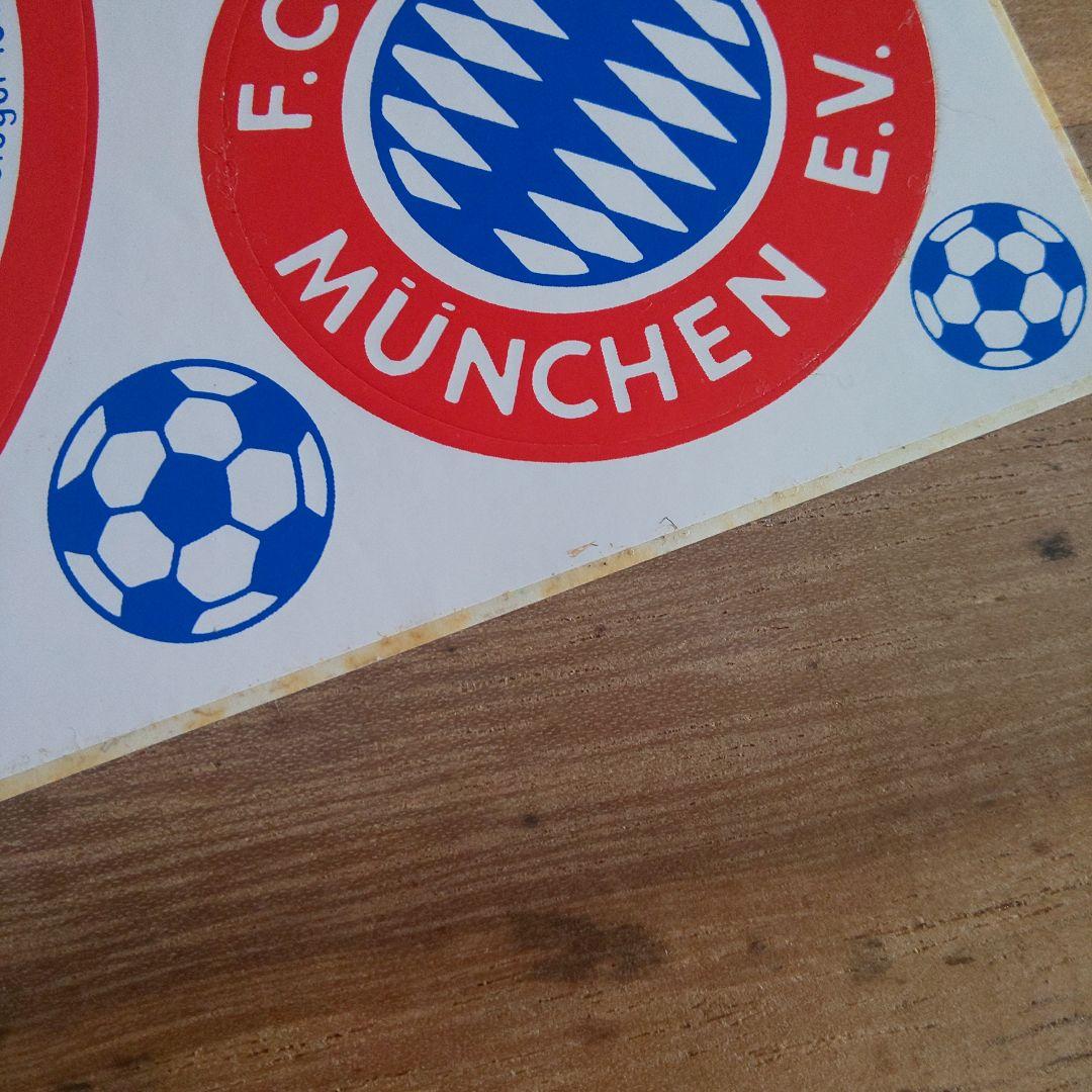 西ドイツ時代 当時物 バイエルン・ミュンヘン 未使用 ステッカー 希少