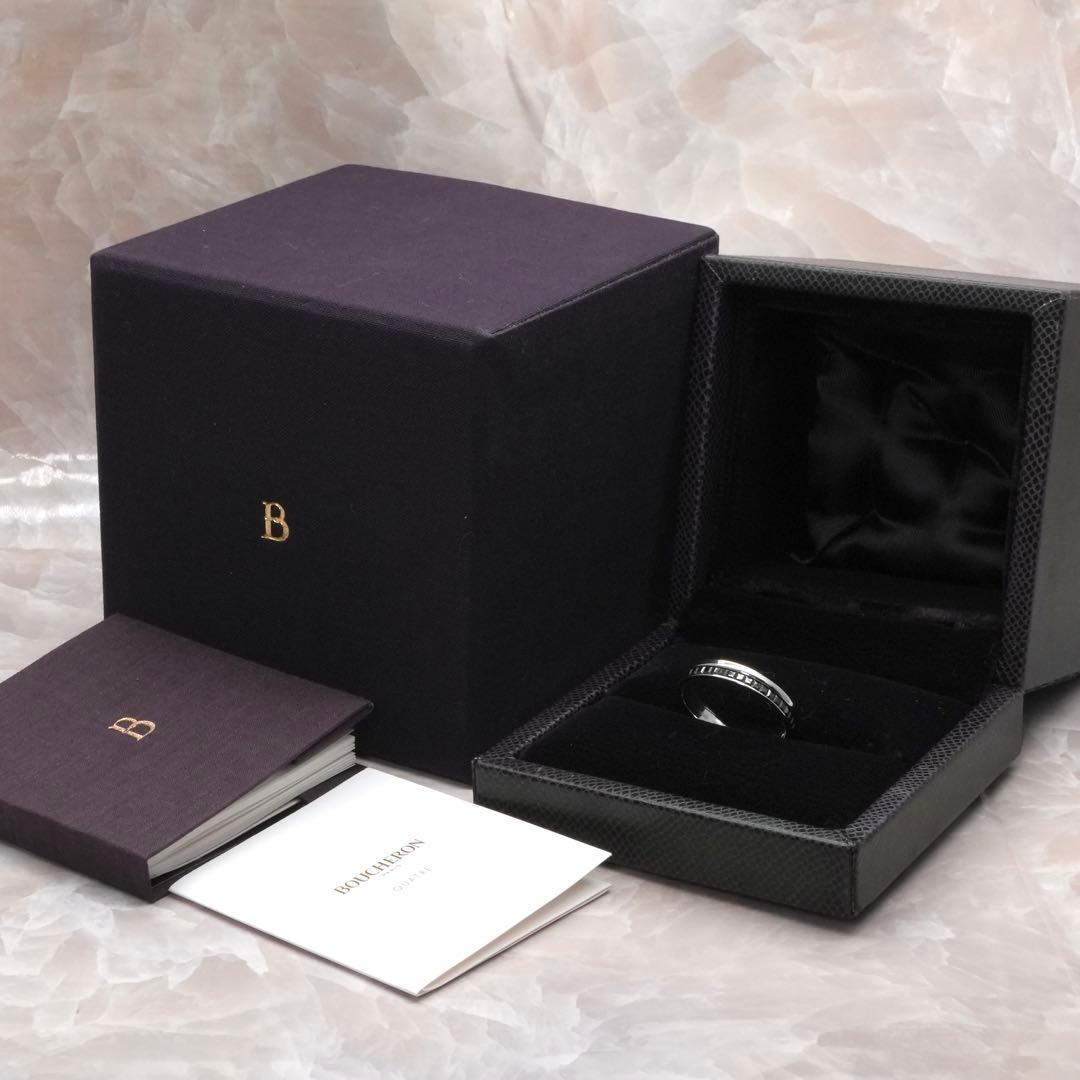 ★BOUCHERON★ キャトル ブラック リング ハーフ 定価36.8万超