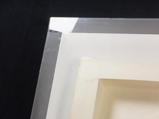 現代美術 井田照一　直筆サイン 作品証明書『垂直と地平線の間-昆虫』1205G