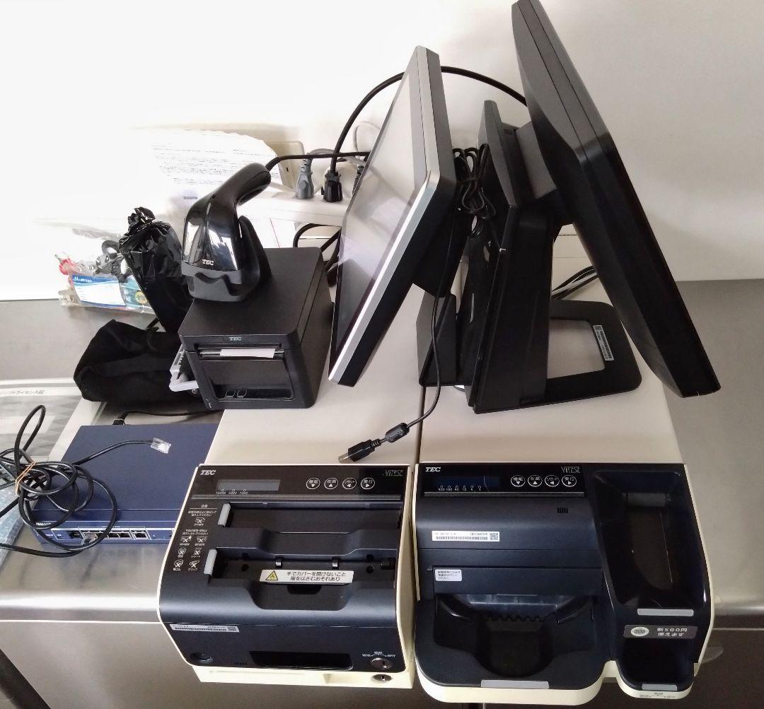 中古】東芝TEC POSレジ 飲食店向セルフ会計システム 一式 美品 - メルカリ