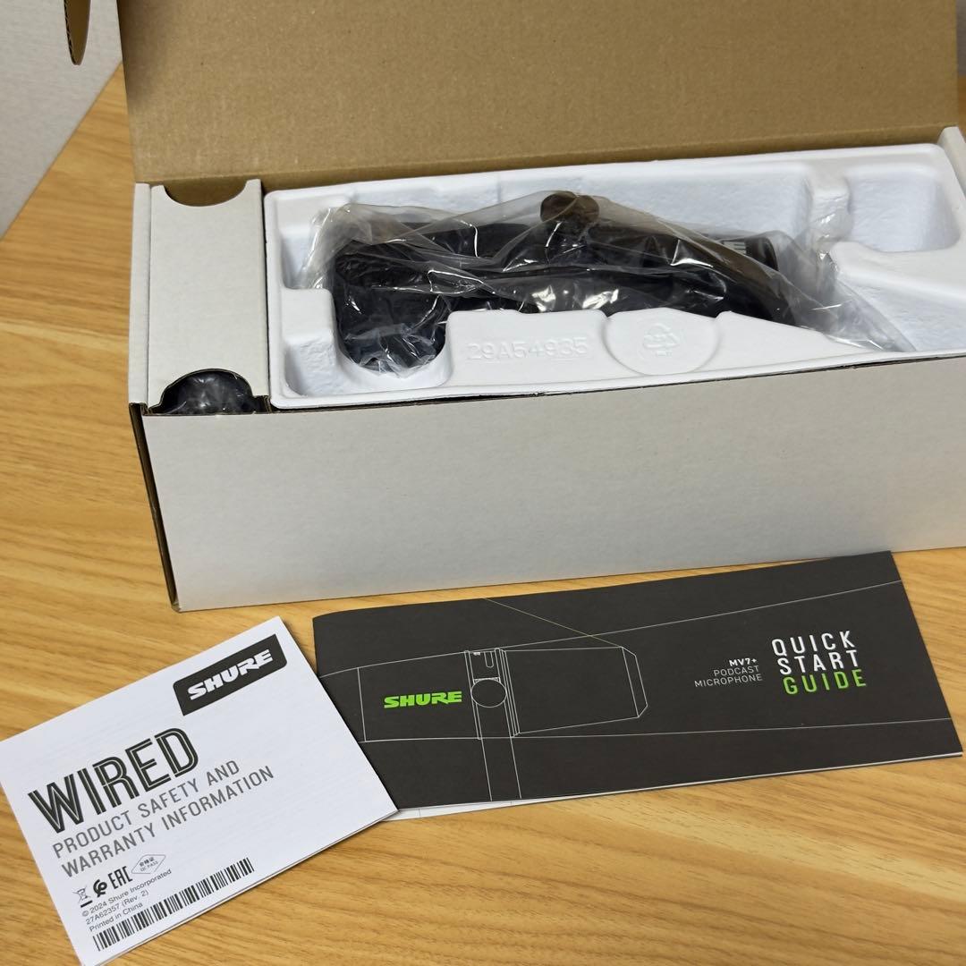配信機器・PA機器・レコーディング機器 SHURE MV7+