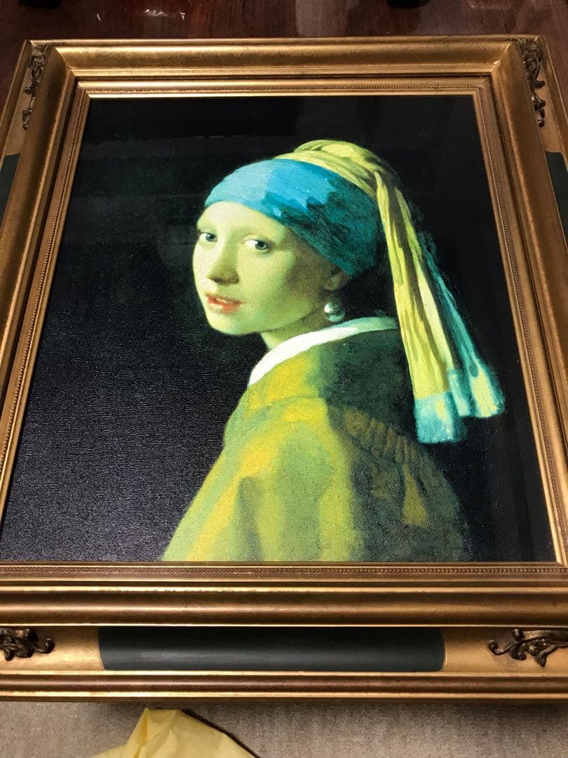 ヨハネス・フェルメール 真珠の耳飾りの少女 証明書付き 高島屋購入