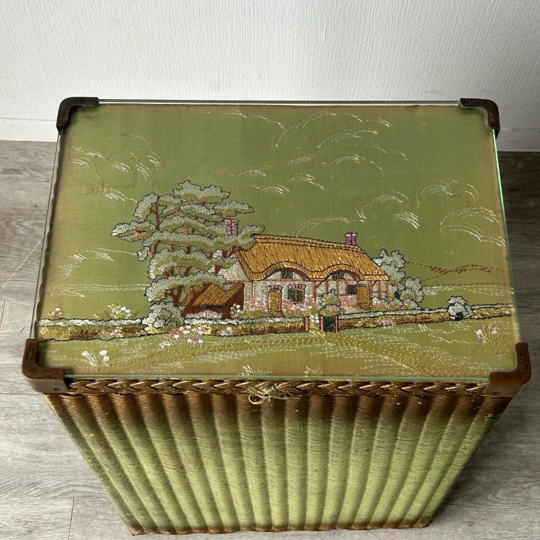 最終値下げ】アンティーク 家具 ロイドルーム リネンボックス 196A