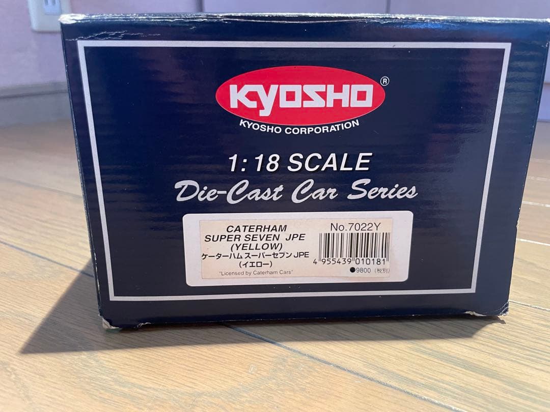 KYOSHO CATERHAM SUPER 7 1:18 ダイキャスト