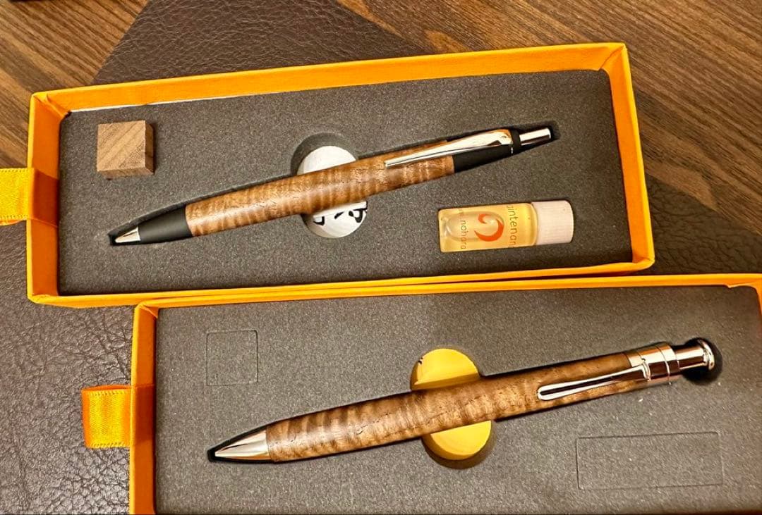 新品・未使用】野原工芸 工房楔 神代ケンポナシ 限定 コラボ 2本セット