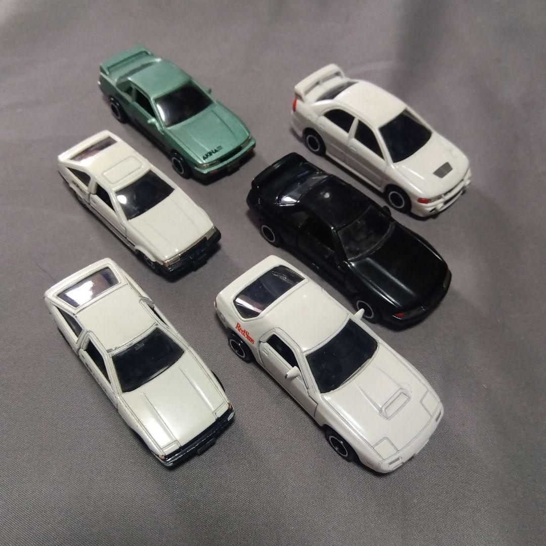 コミック トミカ 頭文字D 6台セット Vol.1 頭文字D コミックトミカ Vol.