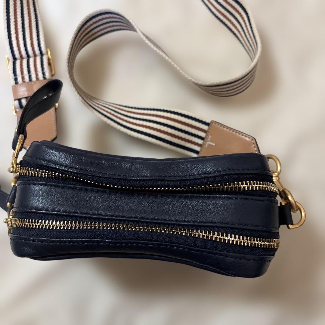 TORY BURCH ネイビー ショルダーバッグ