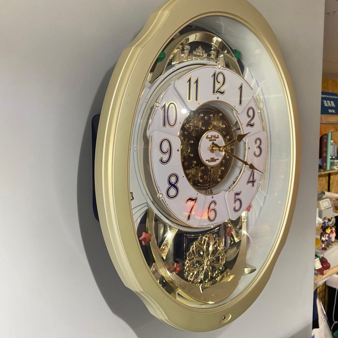 Small World ブルーム　からくり時計　4MN500RH 訳あり