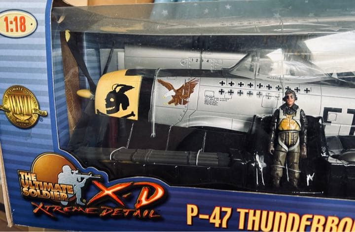 P-47 サンダーボルト　バブルトップ　1/18 リパブリック P-47D サンダーボルト バブルトップ (プラモデル