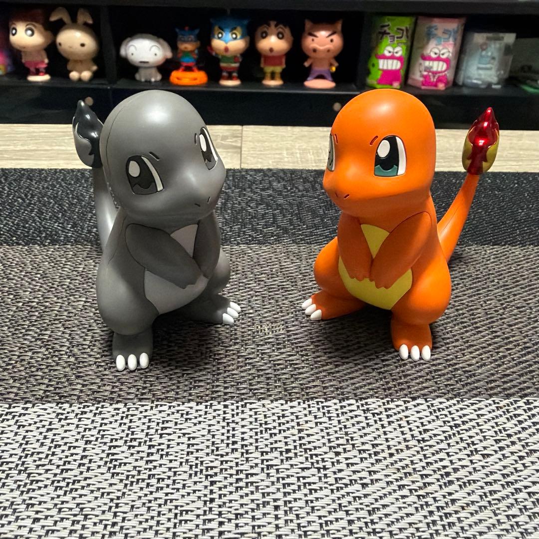 ポケモンプラモコレクションクイックヒトカゲ塗装済み完成品