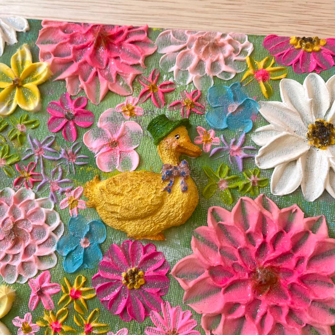 絵画 フラワーアート 花の絵 現代アート アートパネル 花柄