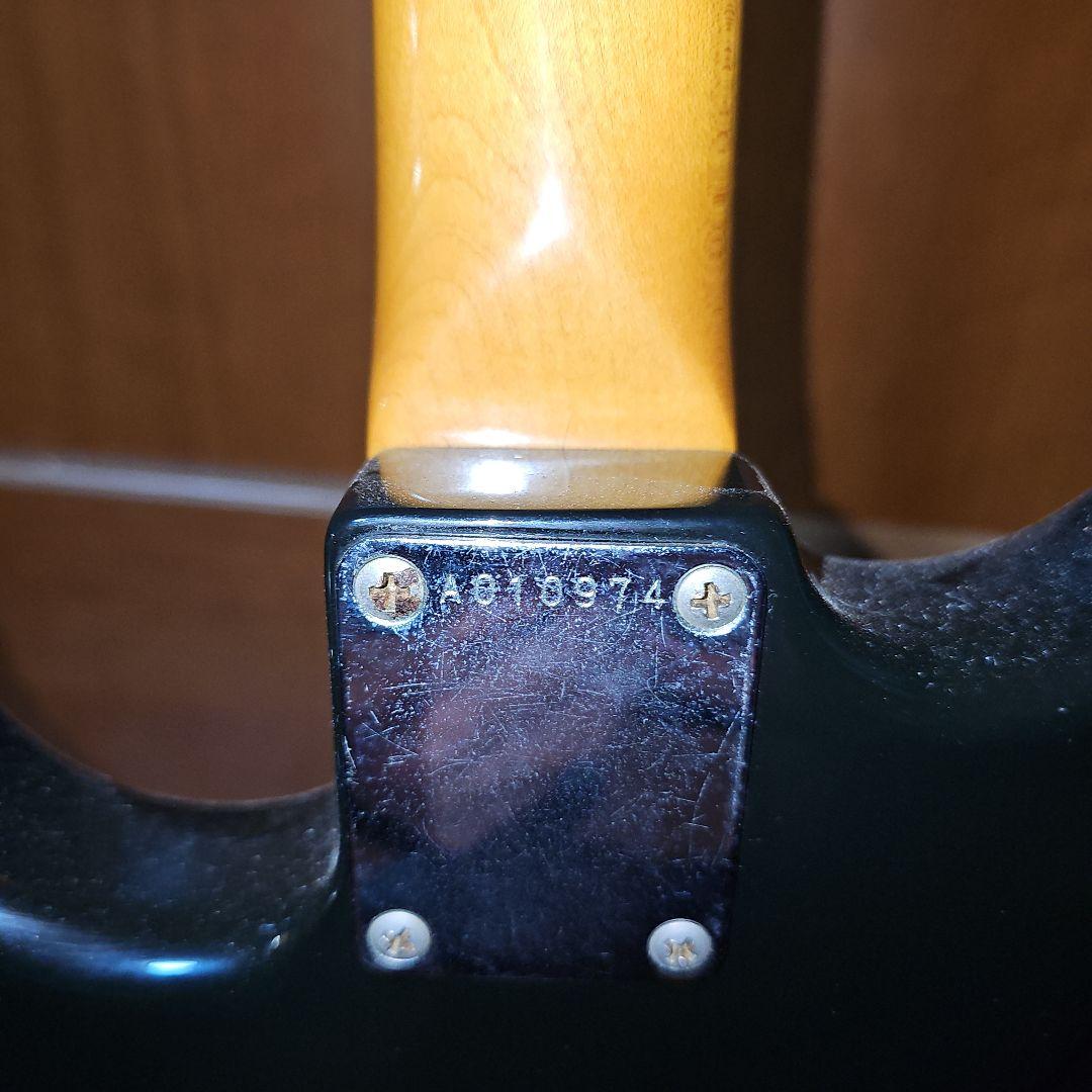 Aシリアル　Squier Japan Stratocaster ブラック