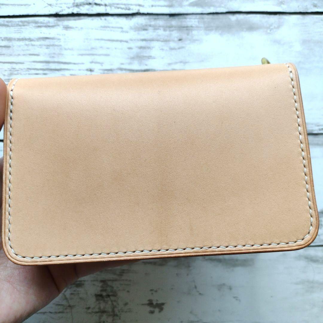 3層　ミドルトラッカー　ウォレット　イタリアンレザー