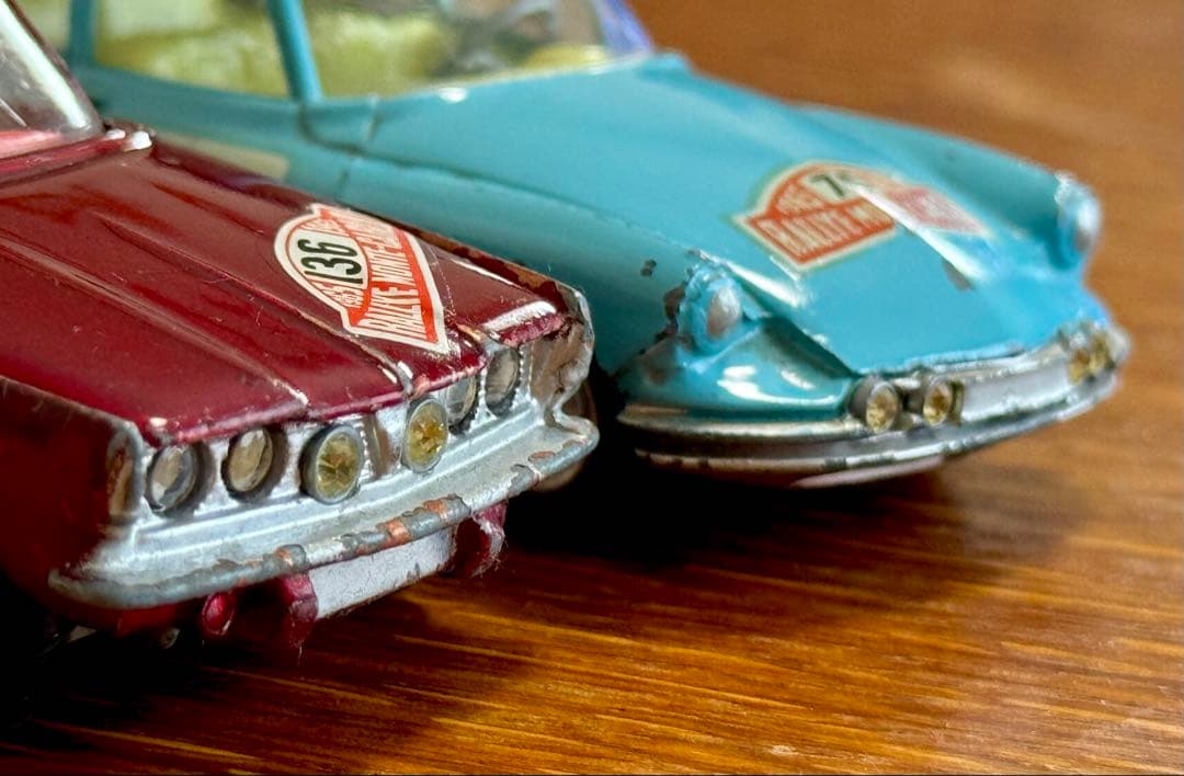 当時物コーギーcorgi toysモンテカルロカーセット中古品ローバーミニbmc