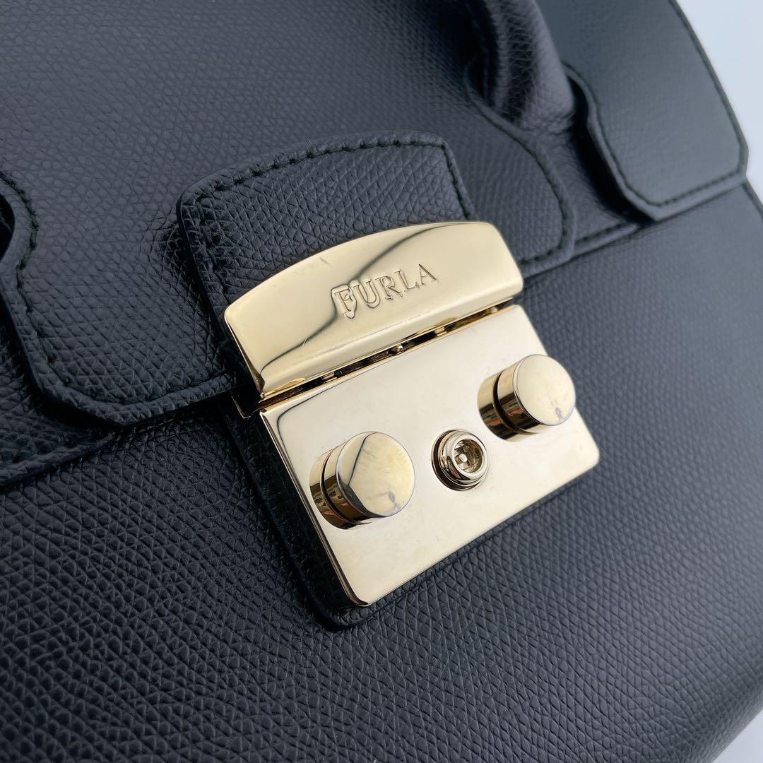 専用！FURLA フルラ 2WAY メトロポリス サッチェルバック