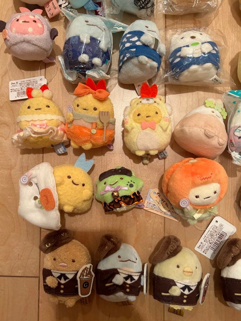 すみっコぐらし　てのりぬいぐるみまとめ売り