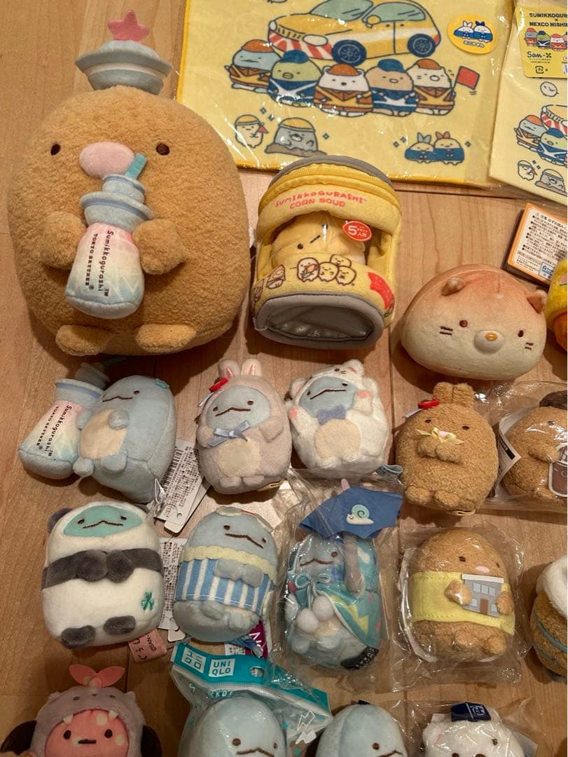 すみっコぐらし　てのりぬいぐるみまとめ売り