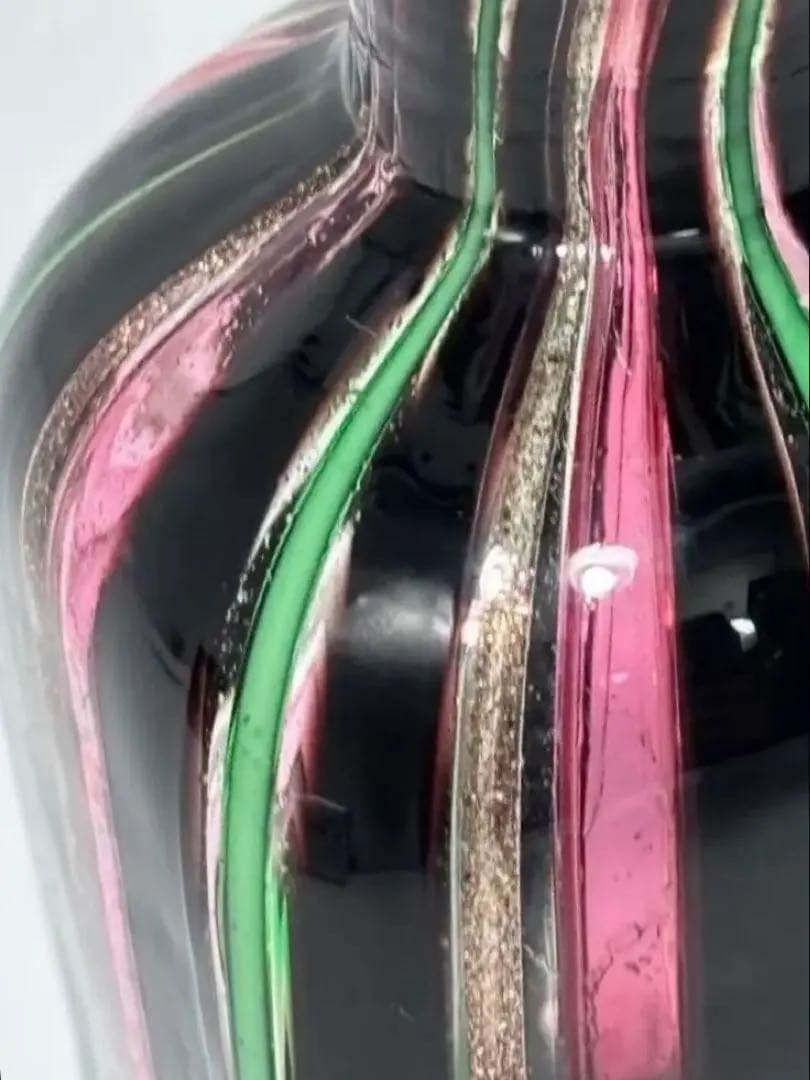 高級~香水瓶】欧州金彩ガラス作品・パフュームボトル・アンティーク