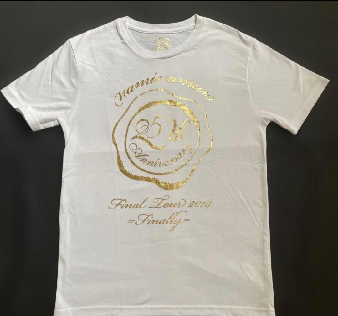安室奈美恵 Finally ファンクラブ限定 ツアーTシャツ 白 S - メルカリ