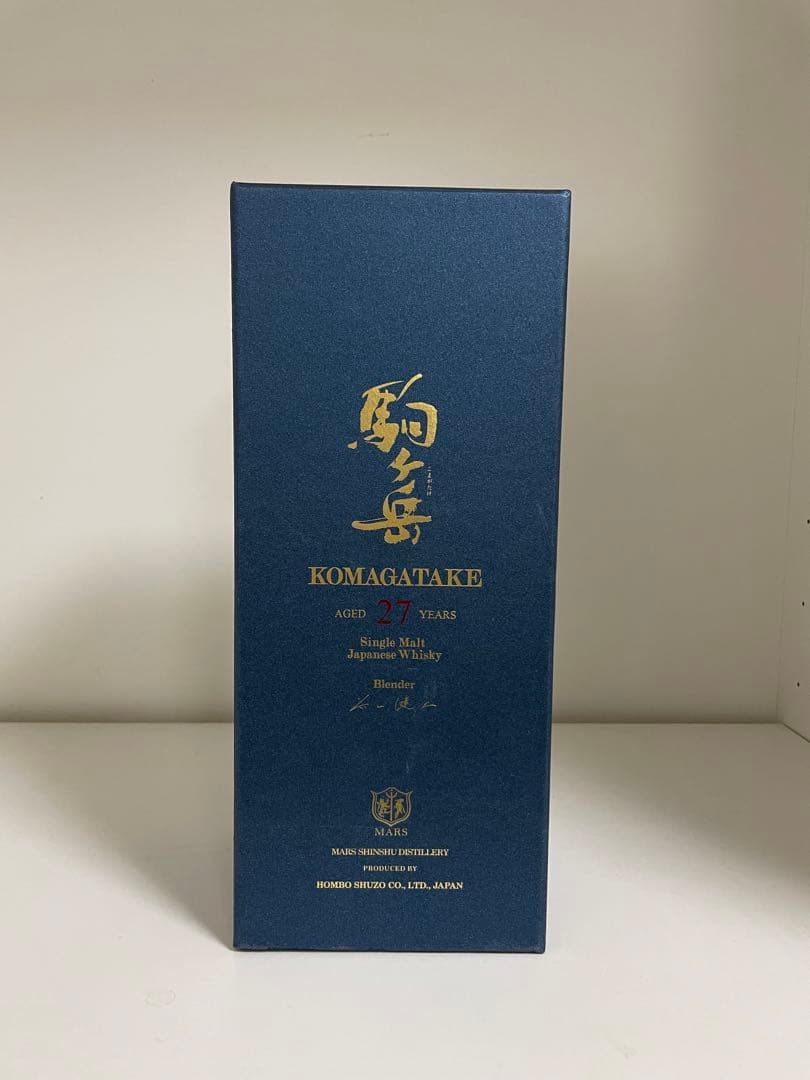 本坊酒造 マルス シングルモルト駒ヶ岳 27年 46度/700ml未開栓