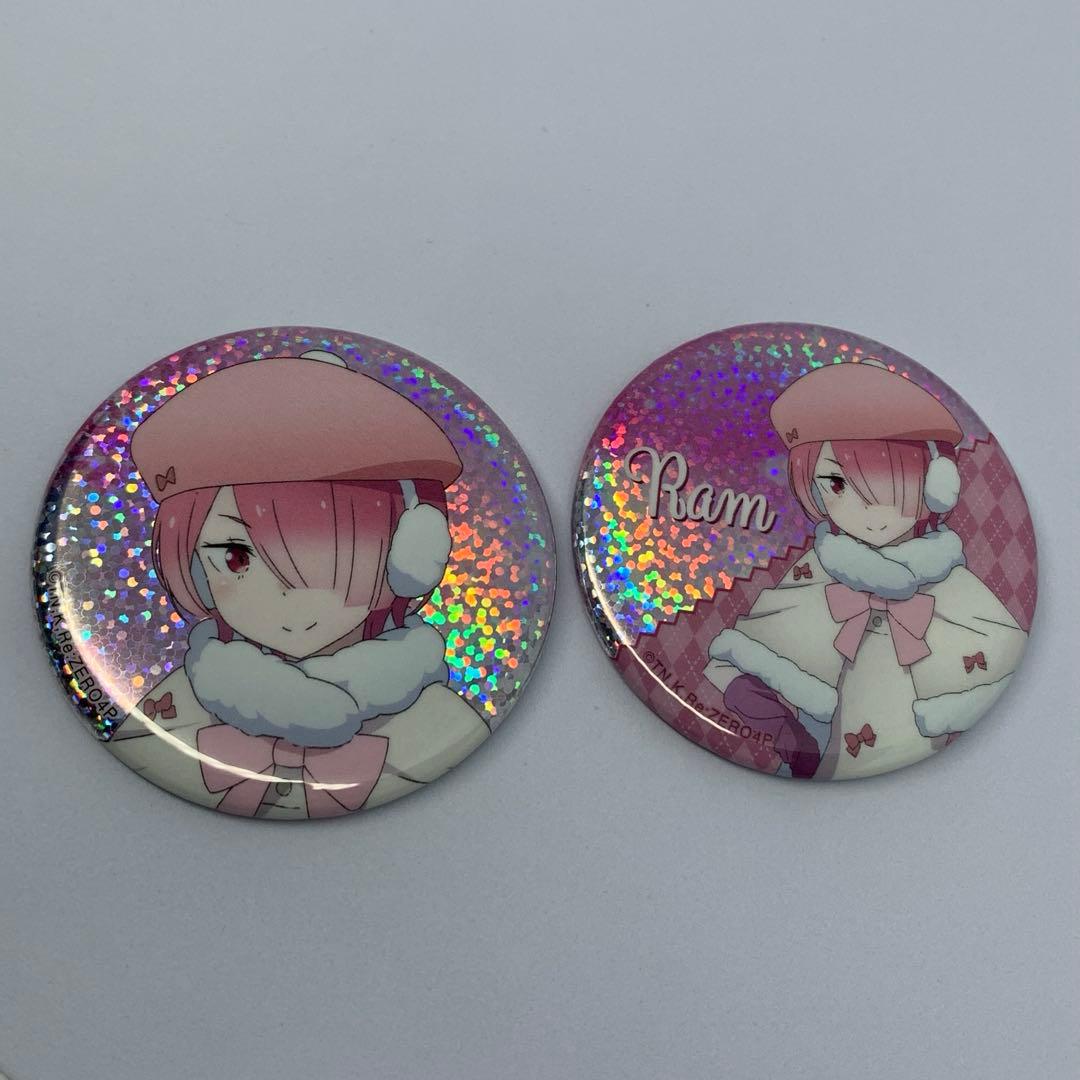 リゼロ ラム 雪まつり Winter Snow きらきら缶バッジ セット - メルカリ