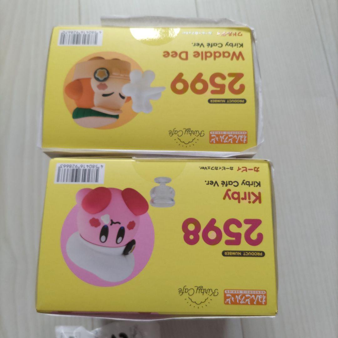 カービィカフェVer.　ねんどろいど　カービィ　ワドルディ　特典付き