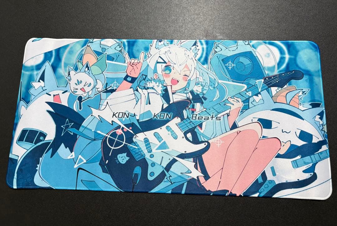 白上フブキ プレイマット 白上フブキ プレイマット にゃーにゃー 白上