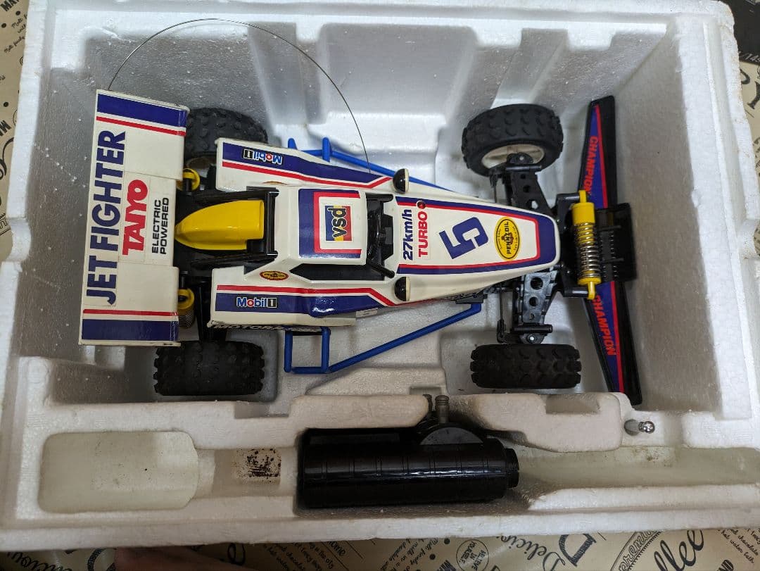 レトロ】ラジコン タイヨー ターボジェットファイター【レア】【昭和