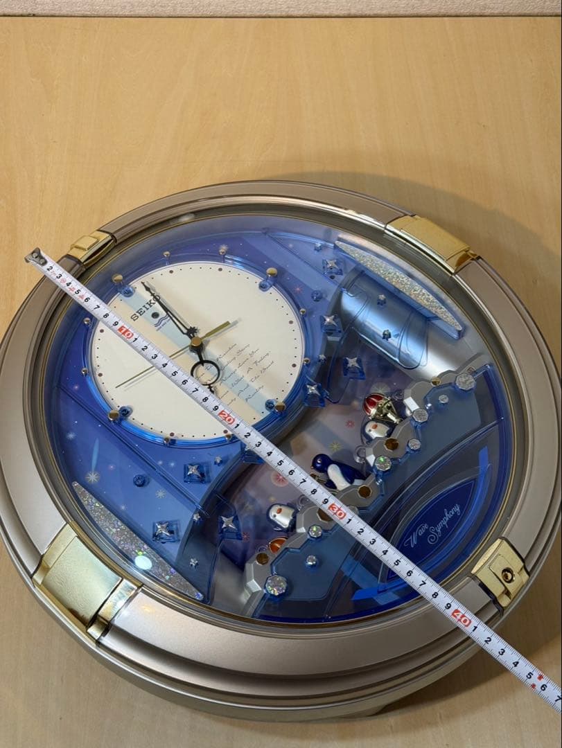 SEIKO セイコー RE-552-S Wave Symphony 掛時計