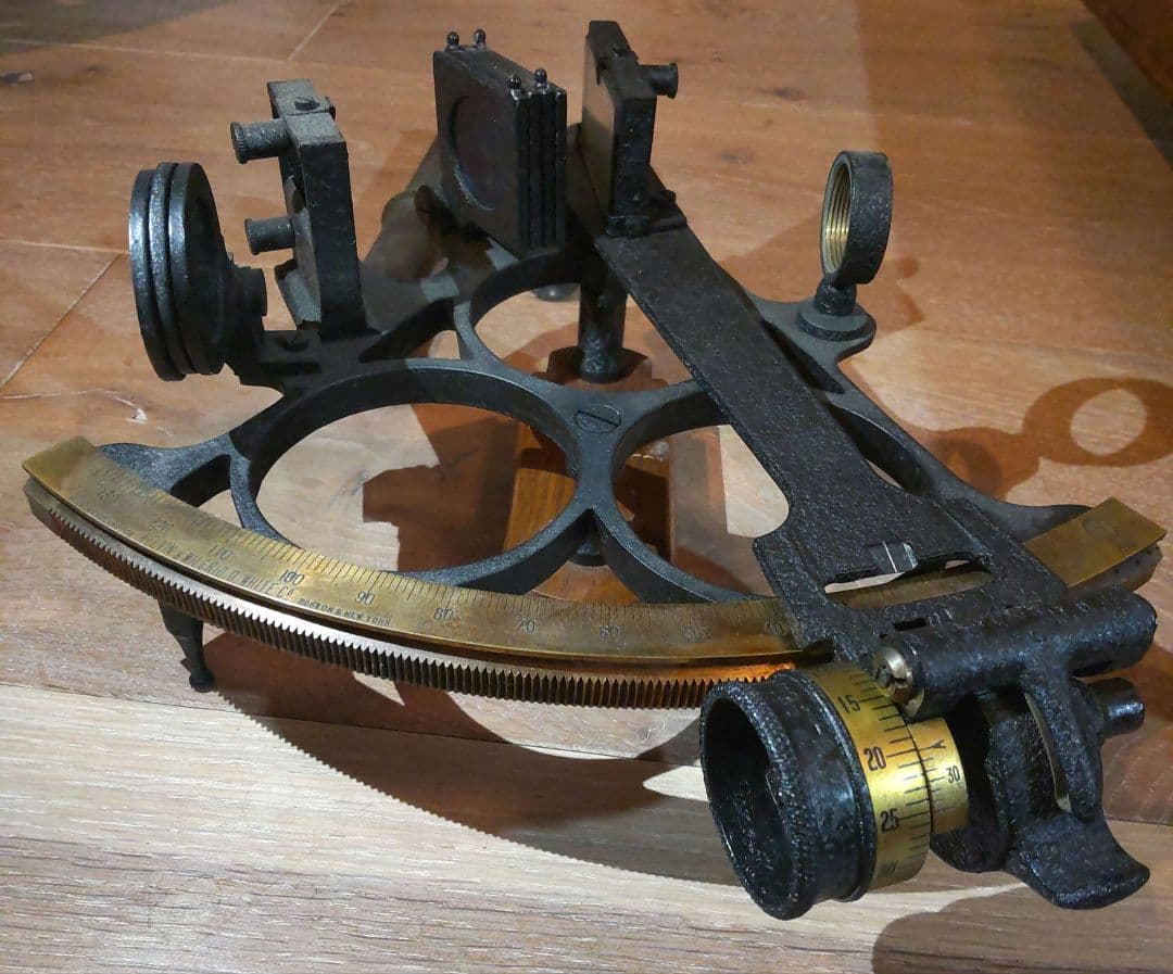 六分儀 アンティーク 真鍮 kelvin＆wilfrid o.white coの通販はau PAY