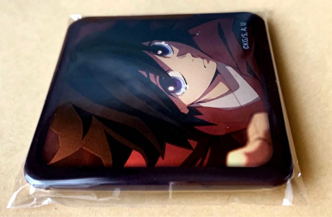 鬼滅の刃【柱展】柱百景 マニアック缶バッジ　冨岡義勇　幼少期　⭐️新品、未開封