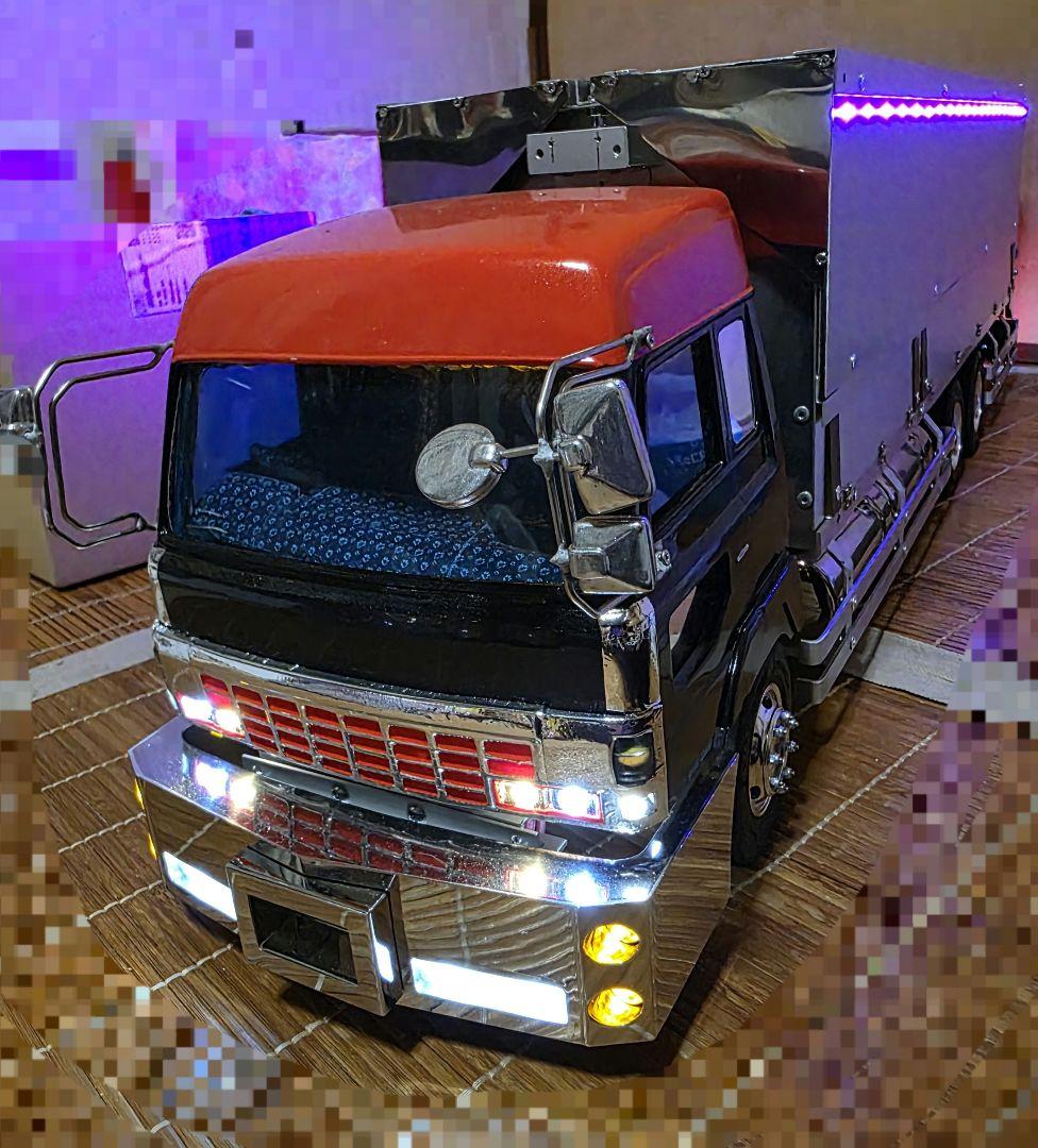 【6月7日まで限定価格】1/14 デコトラ ラジコン 日野 ドルフィン　ムネトラ 6月7日まで限定価格】1/14 デコトラ ラジコン 日野 ドルフィン ムネトラ