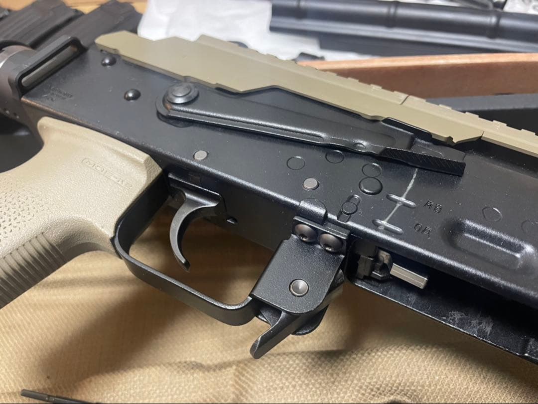 東京マルイ No.10 AKM ガスブローバック マシンガン【カスタム中古】