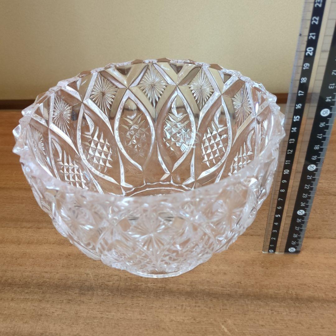 A 356 義山切子水指・共箱付き（新品未使用品）