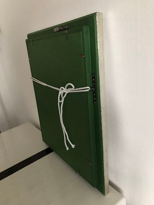 新品未使用品　岡　鈴さん　油彩画　F6額縁入り