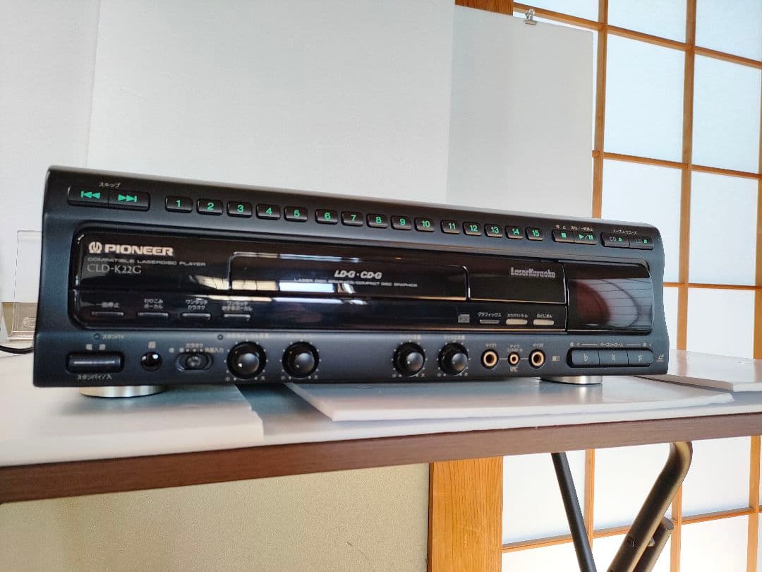PIONEER パイオニア CLD-K22G LD/CDプレーヤー CLD-K22G｜Pioneer LDプレーヤー カラオケ対応｜中古品｜修理販売