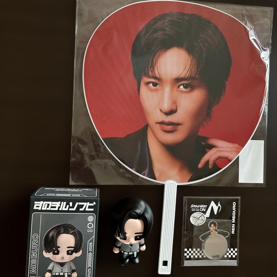 SnowMan ONツアーグッズ目黒蓮グッズ3点セット - メルカリ