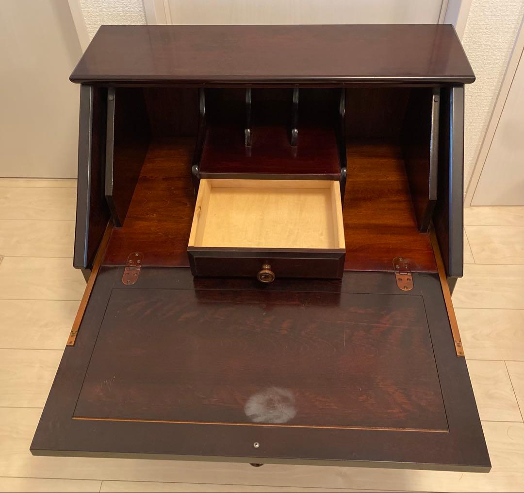 12/23AMビンテージライティングビューローライティングデスク床に座る