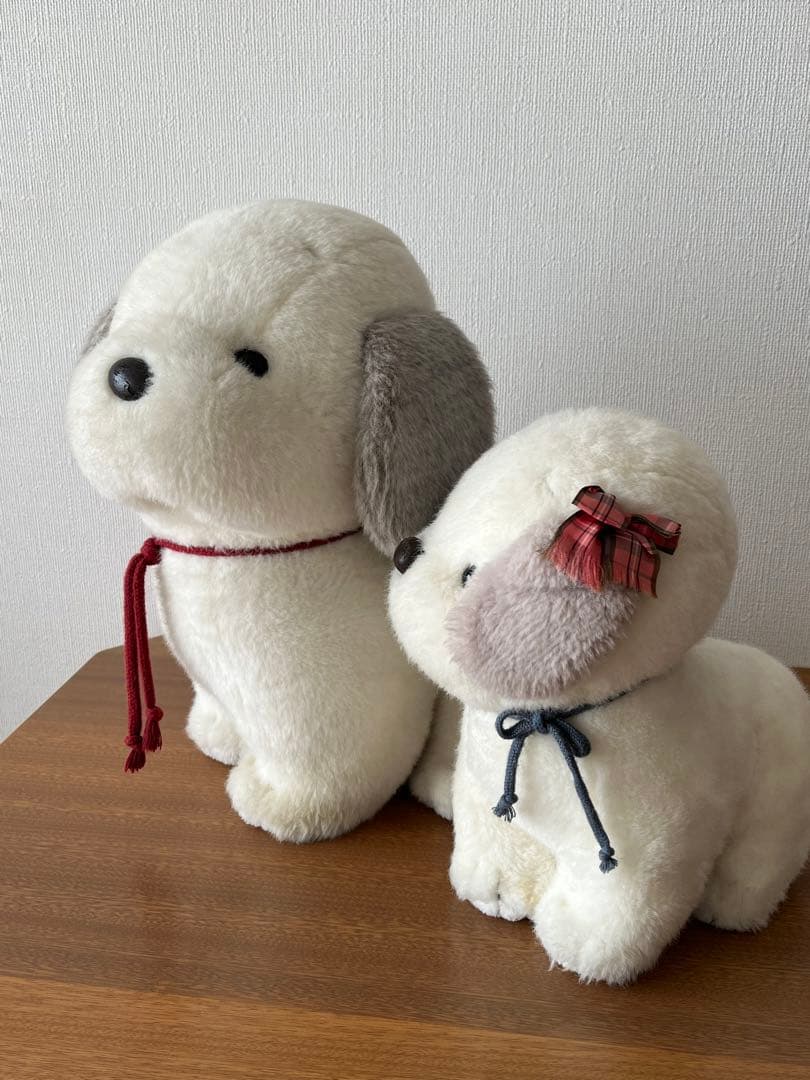 うめ吉　あやか　ぬいぐるみ　犬　レトロ　オリエンタルトーイ