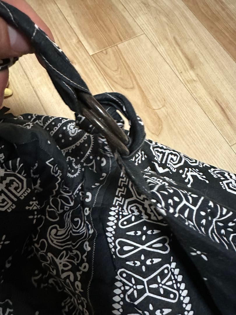 KAPITAL ガーゼ バンダナパッチワークpt TRANSITスナフキンBAG