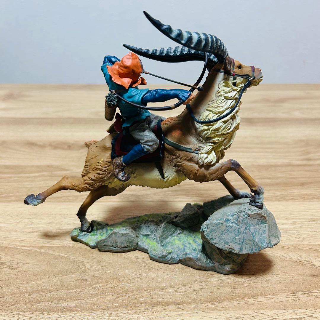 もののけ姫 アシタカ ヤックル メモリアルコレクション フィギュア