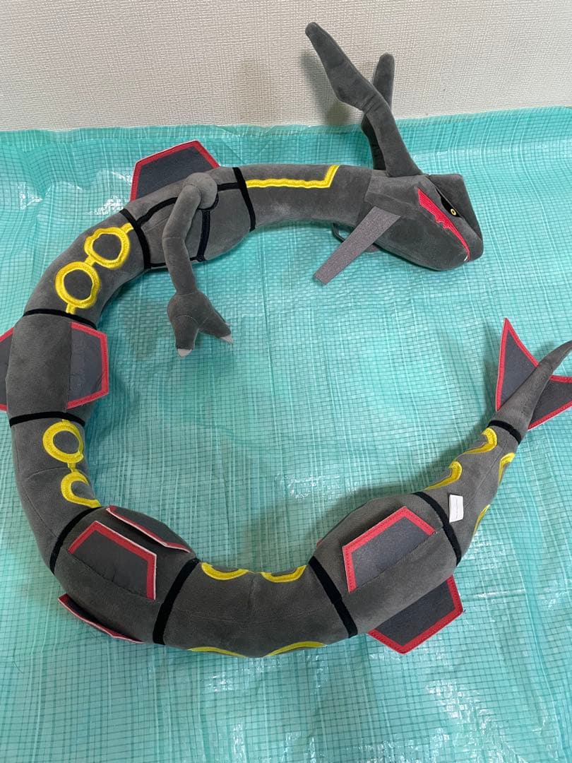 約120cm！！黒いレックウザ　抱きぬいぐるみ　一番くじ　A賞