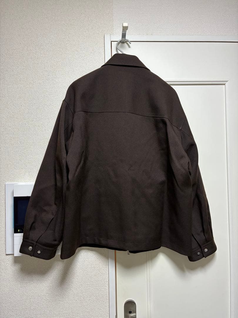 メゾンスペシャル テック ツイード オーバー セットアップ ブルゾン