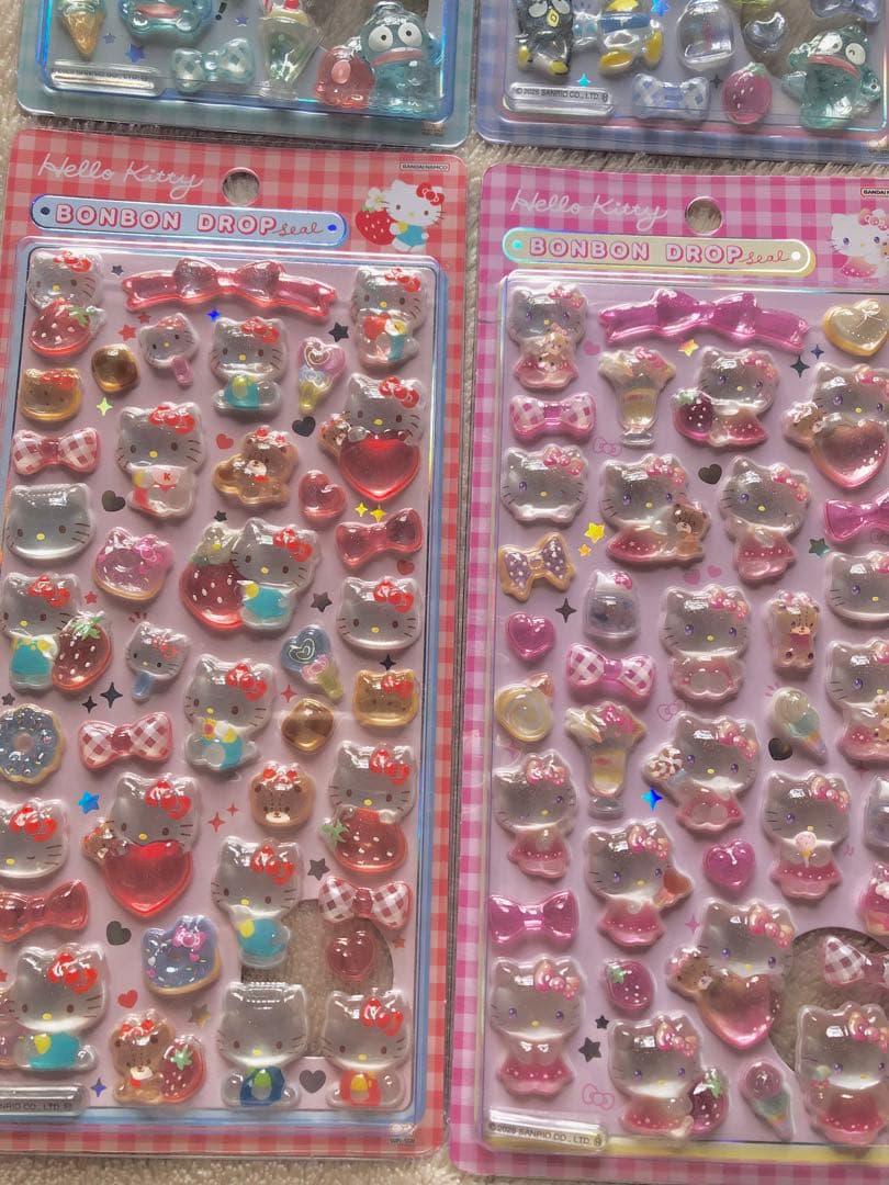 【国内正規品】ボンボンドロップシール　サンリオ全8セットまとめ