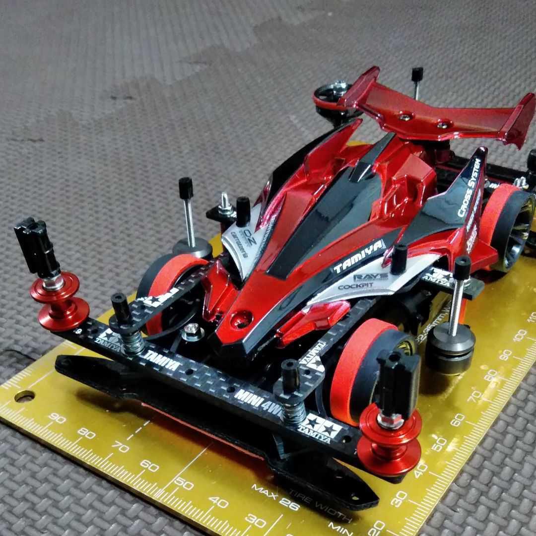 ミニ四駆 完成品 アバンテMKⅢ Red&Black - メルカリ