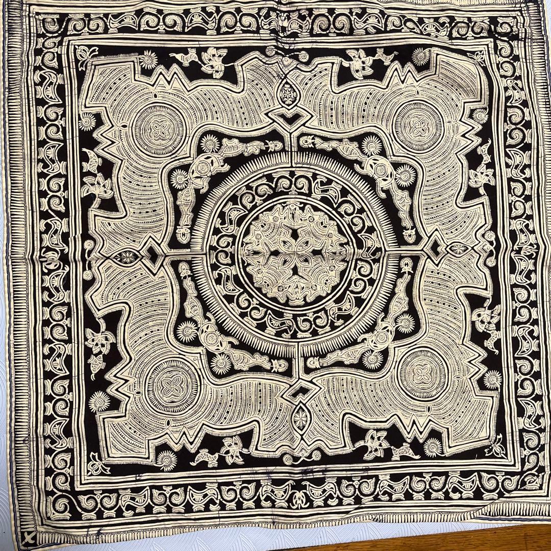 中国少数民族の古い青染め布 中国少数民族の古い青染め布